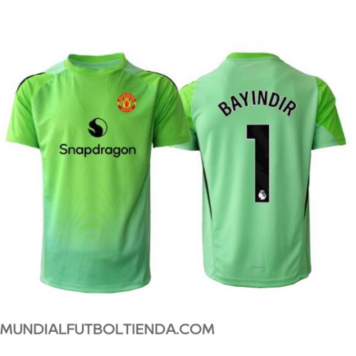 Camiseta Manchester United Altay Bayindir #1 Portero Tercera Equipación Replica 2025-26 mangas cortas